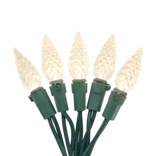 Philips Warm White LED C6 Indoor / Outdoor Christmas Lights Perspective: top
