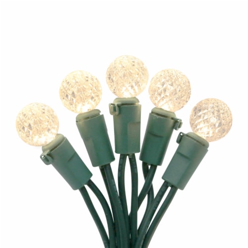 Philips LED Warm White Sphere Globe Remains Lit Indoor Outdoor Christmas Lights 50 ct Kroger