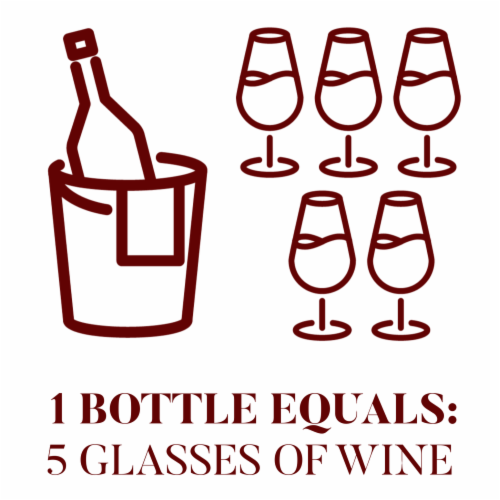 Cortelunga Sangiovese Red Italian Wine Perspective: top