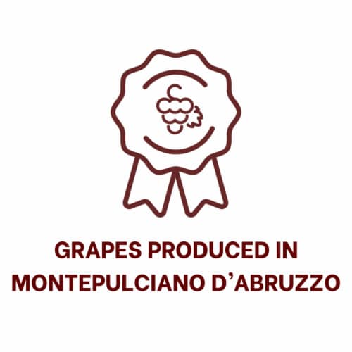 Cortelunga Montepulciano D'Abruzzo Italian Red Wine Perspective: top