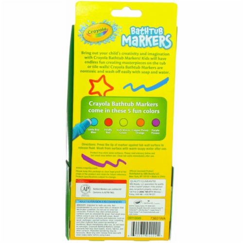 Crayola® Bathtub Markers Perspective: top