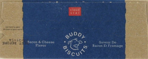 Buddy Biscuits Itty Bitty Bacon & Cheese Treats Perspective: top