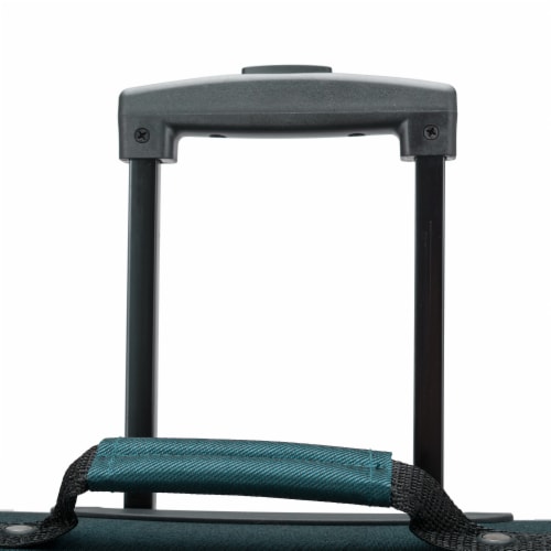 U.S. Traveler Esther Expandable Spinner Luggage - Teal Perspective: top