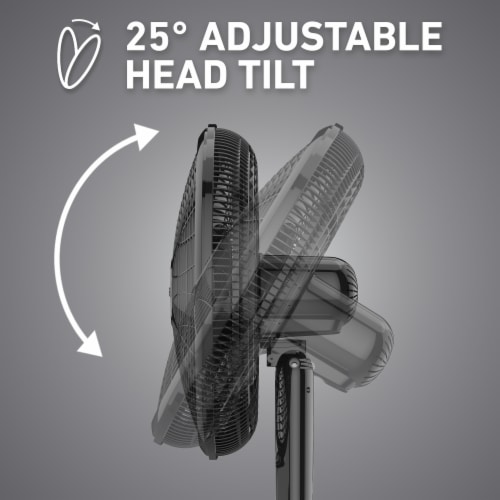 Holmes® Digital Stand Fan Perspective: top