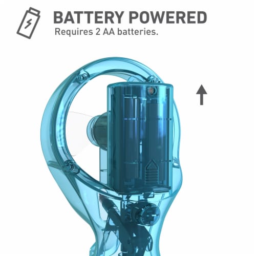 Holmes CoolBreeze Handheld Misting Fan Perspective: top