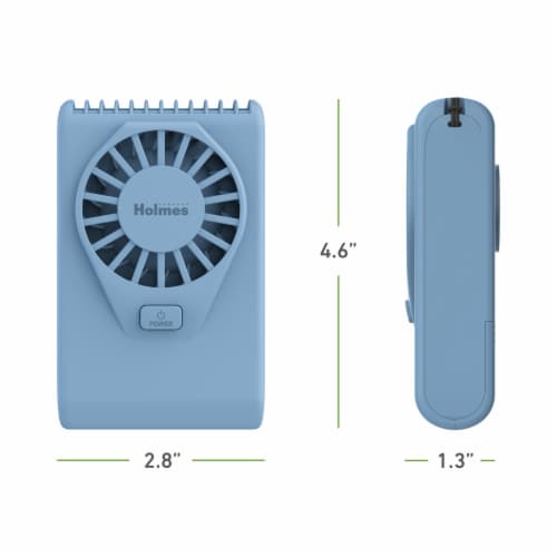 Holmes Necklace Fan-Blue Perspective: top
