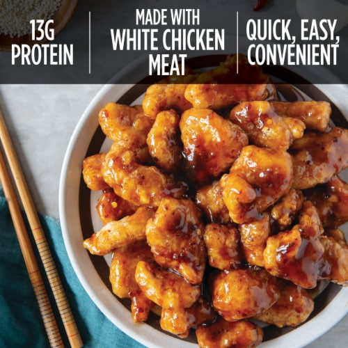 InnovAsian General Tso's Chicken Meal, Frozen Perspective: top