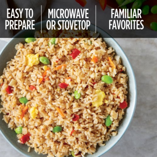 InnovAsian Vegetable Fried Rice, Frozen Perspective: top