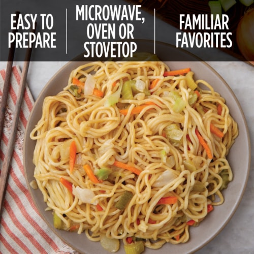 InnovAsian Vegetable Lo Mein, Frozen Perspective: top