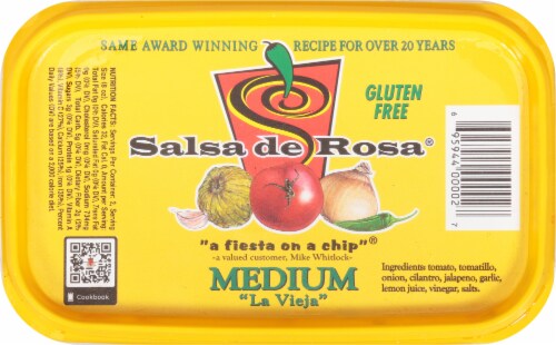 Salsa de Rosa® Medium Salsa Perspective: top