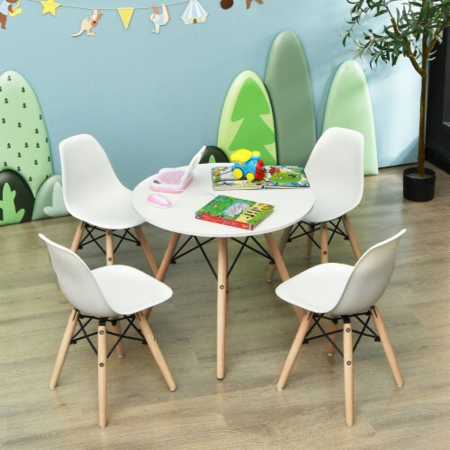Mid century modern kids store table and chairs
