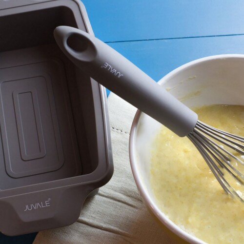 Baking Utensils, Silicone Kitchen Set with Stainless Steel Handles (3 Pieces) Perspective: top