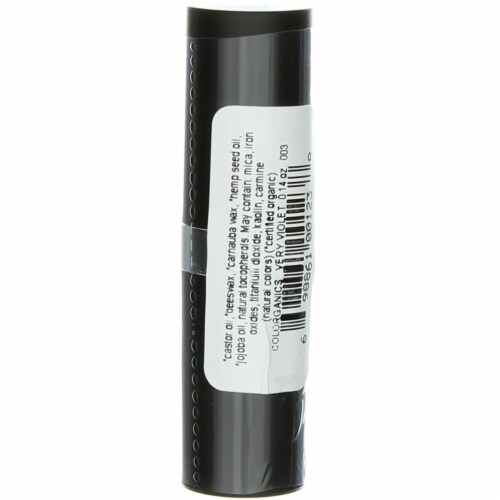 Colorganics Hemp Organics Lipstick, Very Violet 3, 4.25 g Perspective: top