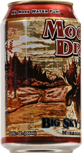 Big Sky Brewing Company Moose Drool Brown Ale Perspective: top
