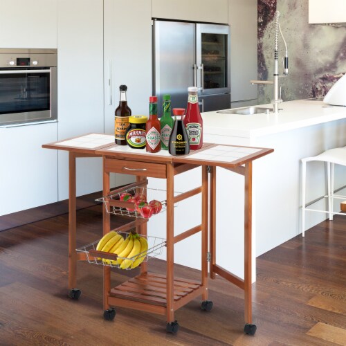 Kitchen shop cart table
