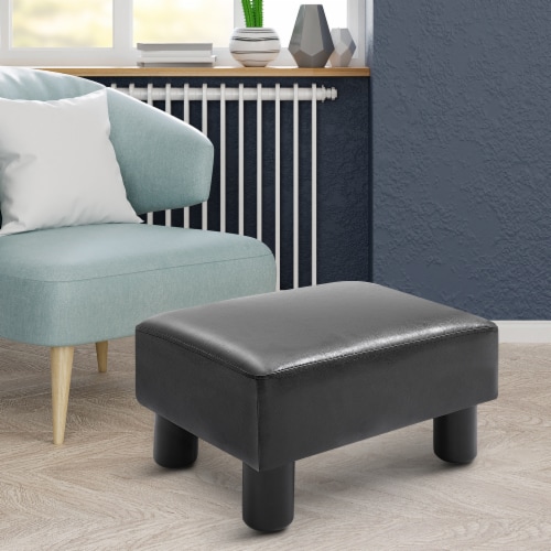 Modern Faux Leather Ottoman Footrest Stool Foot Rest Small Chair Seat Sofa  Couch, 1 Unit - Kroger