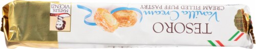 Matilde Vicenzi Tesoro Vanilla Cream Filled Puff Pastry Perspective: top