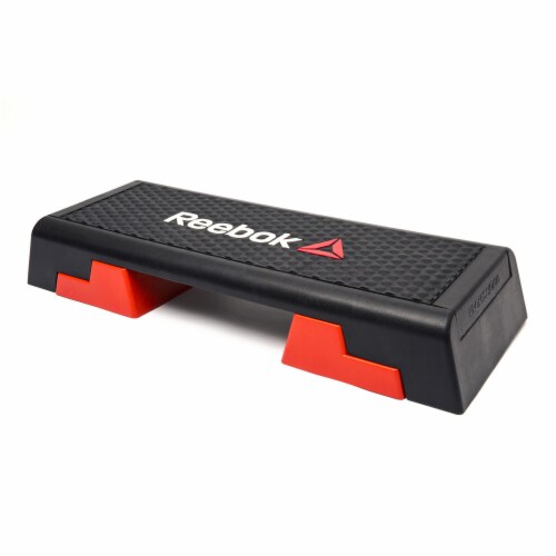 Reebok RSP 16150 Home Gym Workout Non Slip Adjustable Aerobic Step