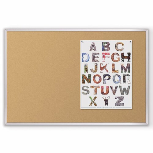 Kaplan Early Learning Valu-Tak Tackboard 36" x 48" Perspective: top