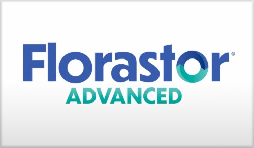 Florastor Advanced Probiotic & Prebiotic Supplement Capsules Perspective: top