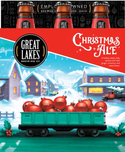 Great Lakes Christmas Ale Perspective: top