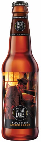 Great Lakes Eliot Ness Amber Lager, 6.1% ABV Perspective: top