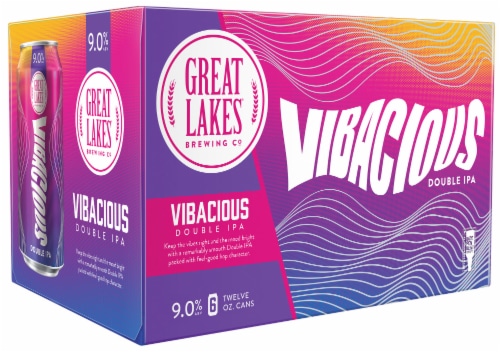 Great Lakes Vibacious Double IPA Perspective: top