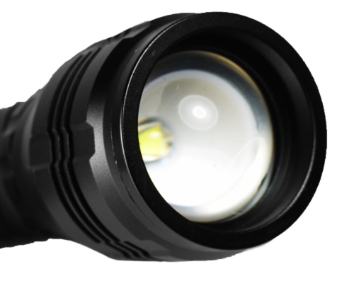 Police Security Zephyr Flashlight Perspective: top