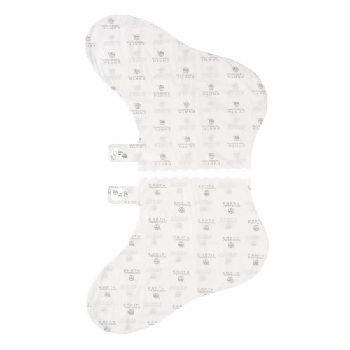Earth Therapeutics Charcoal Gentle Peeling Foot Mask Perspective: top