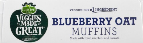 Garden Lites Veggies Made Great® Blueberry Vegetable Muffins Perspective: top