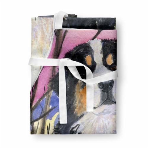 Carolines Treasures SS8336APRON Bernese Mountain Dog Apron Perspective: top