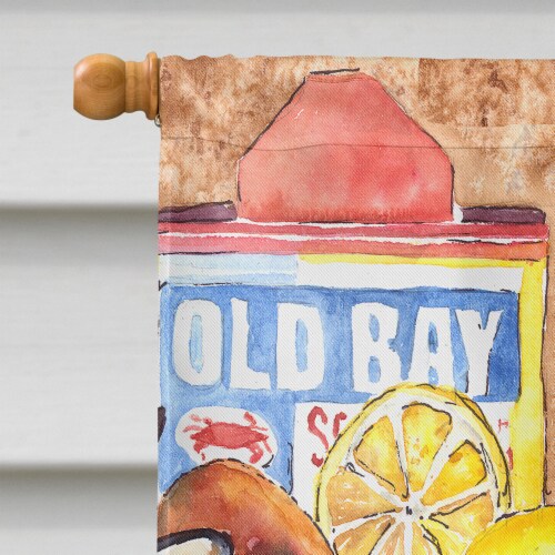 Carolines Treasures 8719CHF Lobster with Old Bay House Flag Perspective: top