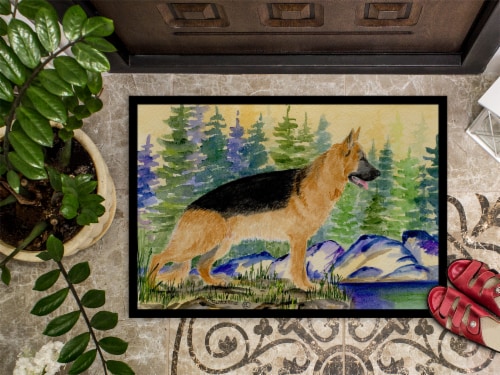 Carolines Treasures SS8129JMAT German Shepherd Doormat 24x36 24Hx36W Fred Meyer
