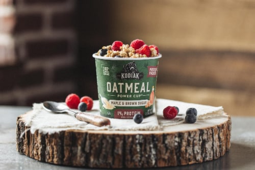 Kodiak Cakes® Maple & Brown Sugar Oatmeal Power Cup Perspective: top