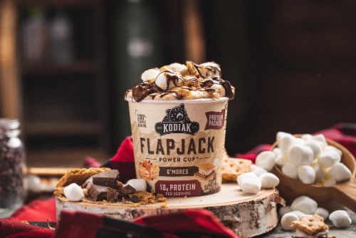 Kodiak® Protein-Packed S'mores Pancake Power Cup® with 12g Protein Perspective: top