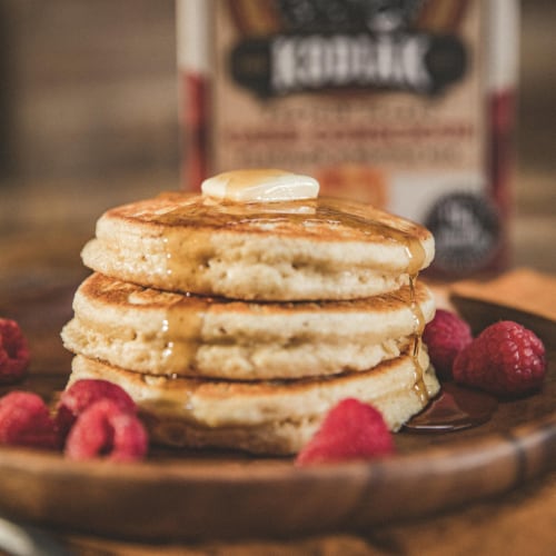 Kodiak Protein-Packed Carb-Conscious Buttermilk Pancake and Waffle Mix with 14g Protein Perspective: top