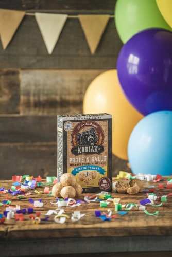 Kodiak® Protein Ball® Birthday Cake Mix Perspective: top