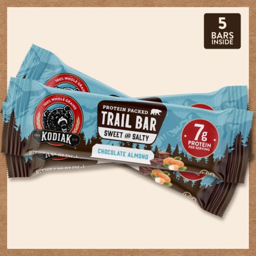 Kodiak® Protein-Packed Chocolate Almond Trail Bars Perspective: top