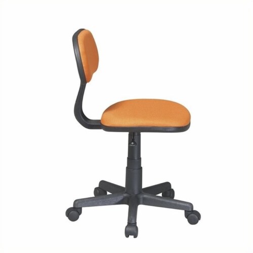 Scranton & Co Task Office Chair in Orange Perspective: top