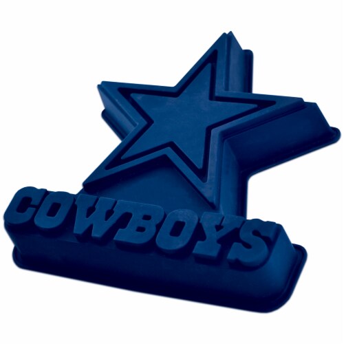 MasterPieces Game Day - FanPans NFL Dallas Cowboys Team Logo Silicone Cake Pan - Dishwasher Perspective: top