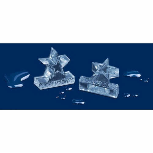 Dallas Cowboys Ice Tray Perspective: top