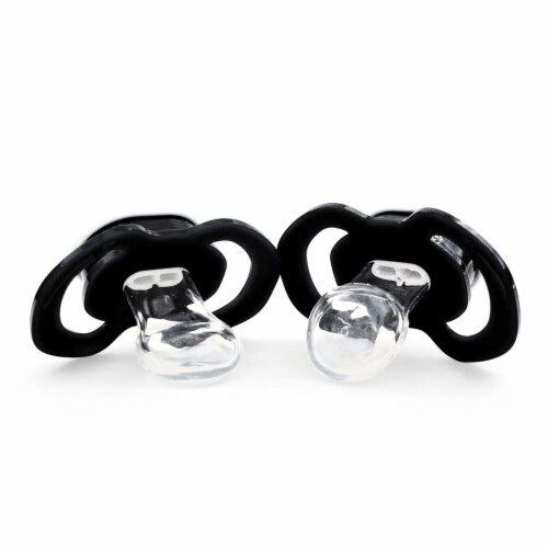 Classic Impressions NFL Raiders Baby Fanatic Las Vegas Pacifiers Perspective: top