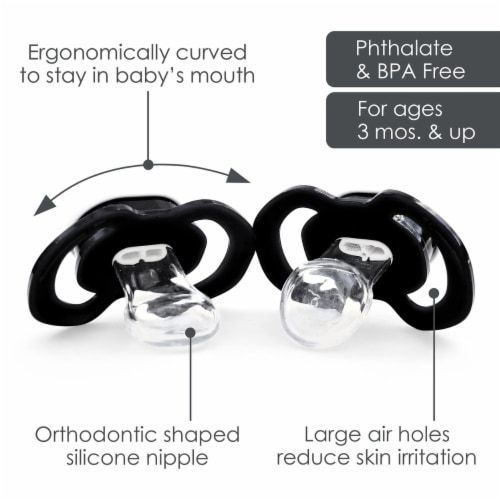 Purdue 2-Pack Pacifiers Perspective: top