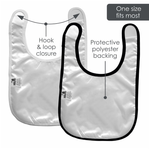 MasterPieces NFL Cincinnati Bengals Baby Fanatic™ Unisex Bibs Perspective: top