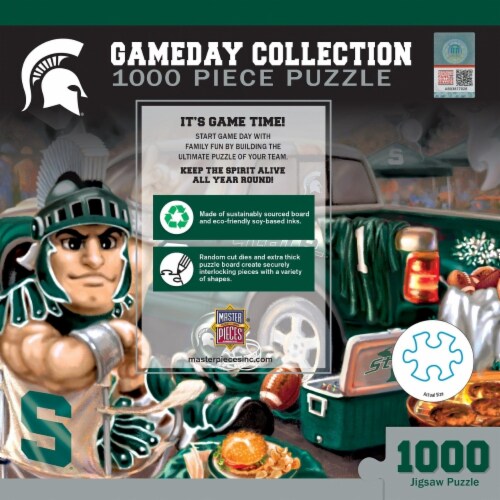 MSU Game Day Puzzle Perspective: top