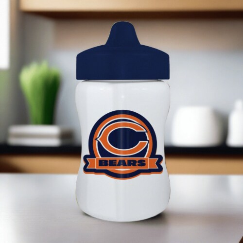 Baby Fanatic Toddler and Baby Unisex 9 oz. Sippy Cup NFL Chicago Bears Perspective: top