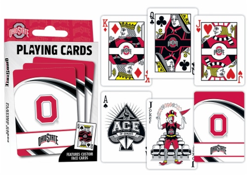 MasterPieces Ohio State University® Playing Cards Perspective: top
