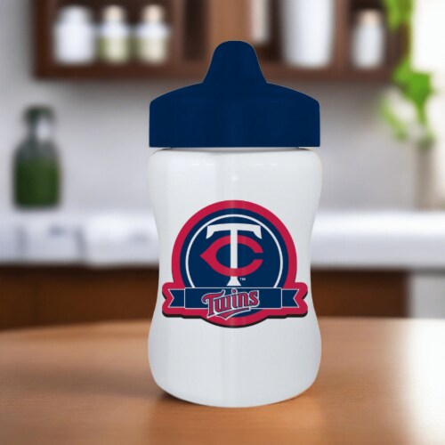 Baby Fanatic Toddler and Baby Unisex 9 oz. Sippy Cup MLB Minnesota Twins Perspective: top