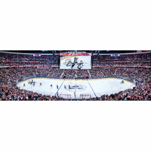 NHL® Colorado Avalanche® Stadium Panoramic Puzzle Perspective: top