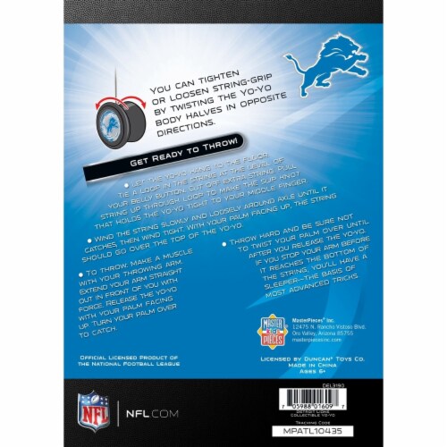 MasterPieces Detroit Lions Duncan Yo-Yo Perspective: top